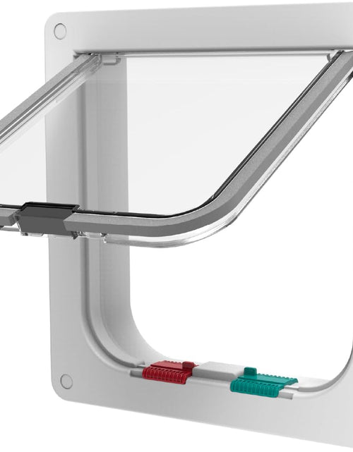 Load image into Gallery viewer, Cat and Small Pet Door, Small, White, Pets up to 11 Lbs
