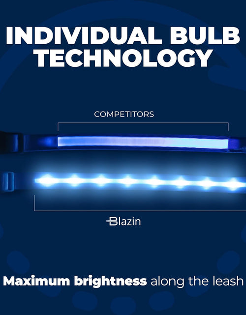 Load image into Gallery viewer, ' Safety LED Dog Collar – USB Rechargeable with Water Resistant Flashing Light
