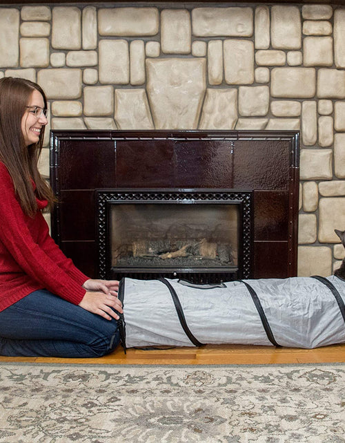 Load image into Gallery viewer, Cat Tunnel for Indoor Cats Collapsible Pop-Up Pet Tube Peek Hole Hideaway Play Toys for Cats with Ball
