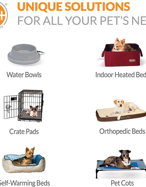 Load image into Gallery viewer, Original Bolster Pet Cot Outdoor Elevated Dog Bed with Removable Bolsters - Chocolate/Black Mesh
